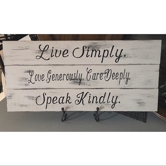 Handmade Other - For Deb 🦋❤️Handmade wood sign on easel